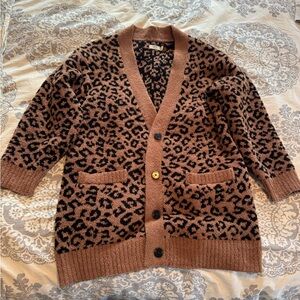 UGG Black and Brown Knit Fabric